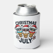 7月4日のクリスマスアイスUSA 缶クーラー (缶正面)