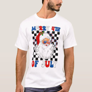 7月4日のクリスマスイン7月サマーバケーション Tシャツ