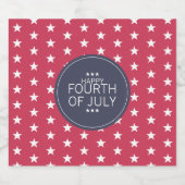 7月4日のスターズインディペンデンスデービールラベル ビールラベル (シングルラベル)