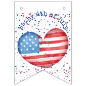 7月4日のバンティンカスタムグバナーアゲハチョウ バンティングフラッグ (第2の旗)