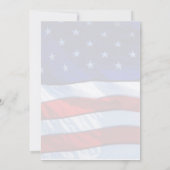 7月4日のパーティの招待状 招待状 (裏面)