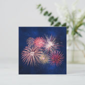 **7月4日のパーティーにご招待** 招待状 (スタンド正面)