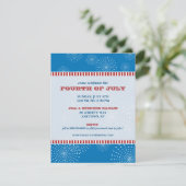 7月4日のパーティーの爆発のパーティー 招待状 (スタンド正面)