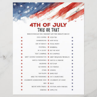 7月4日のパーティー戦