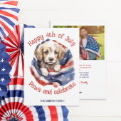 7月4日のフォトグリーティング シーズンカード