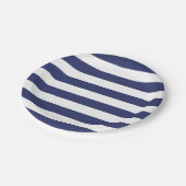 7月4日のブルーライン ペーパープレート (アングル)