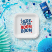 7月4日のブームに向けて ペーパープレート (パーティー)