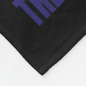 7月4日のユゲおもしろいトランプで花火 フリースブランケット (角)