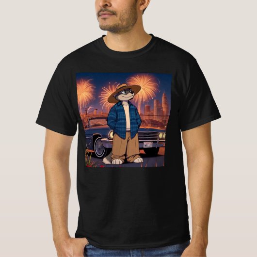 7月4日のヴァト・ロボ Tシャツ (正面)