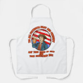 7月4日の冷ビール エプロン (正面)