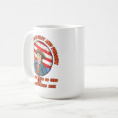 7月4日の冷ビール コーヒーマグカップ (正面左)