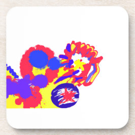 7月4日の出火作業 コースター