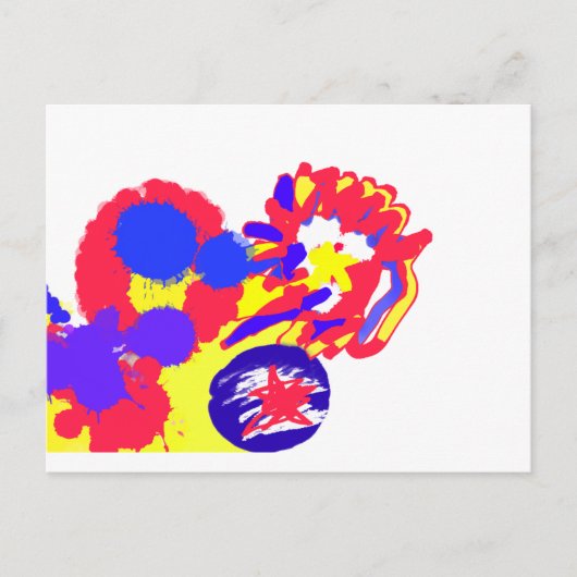 7月4日の出火作業 ポストカード (正面)