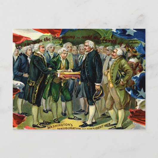 7月4日の初めだったように ポストカード (正面)