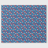 7月4日の夏の愛国的なポップス ラッピングペーパー (フラット)