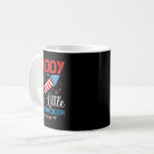 7月4日の小さな爆竹の誕生日パパ コーヒーマグカップ (正面左)