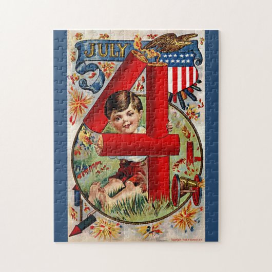 7月4日の少年 ジグソーパズル (縦)