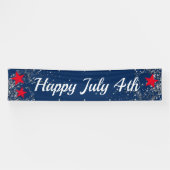 7月4日の屋内屋外カスタムバナー 横断幕 (横)