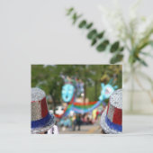 7月4日の帽子 ポストカード (スタンド正面)