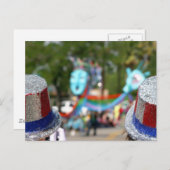 7月4日の帽子 ポストカード (正面/裏面)