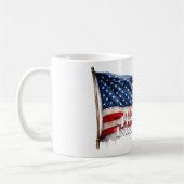 7月4日の幸せ – 独立記念日 コーヒーマグカップ (左)