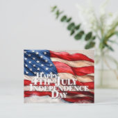7月4日の幸せ – 独立記念日 シーズンポストカード (スタンド正面)