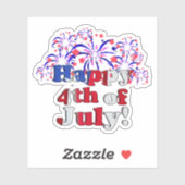 7月4日の幸せ*独立記念日 シール (シート)
