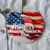 7月4日の幸せ – 独立記念日 缶バッジ (インサイチュ)