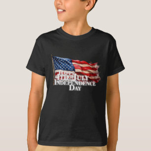 7月4日の幸せ – 独立記念日 Tシャツ