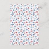 7月4日の引っ越しました・フラット発表カード 案内状 (裏面)