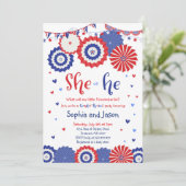 7月4日の性はパーティの招待状を明らかにします 招待状 (スタンド正面)