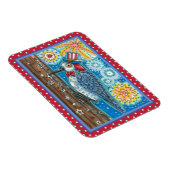 7月4日の愛国の木のペッカー花火 マグネット (右側)