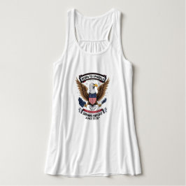 7月4日の愛国女性用シャツ タンクトップ