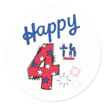 7月4日の愛国的なスター