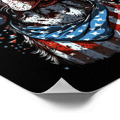 7月4日の愛国的なドイツ人短いポインタD ポスター (角)