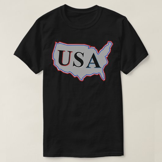 7月4日の愛国的な衣服 Tシャツ (デザイン正面)