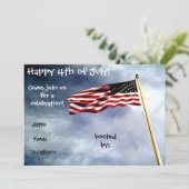 7月4日の招待状 招待状 (スタンド正面)