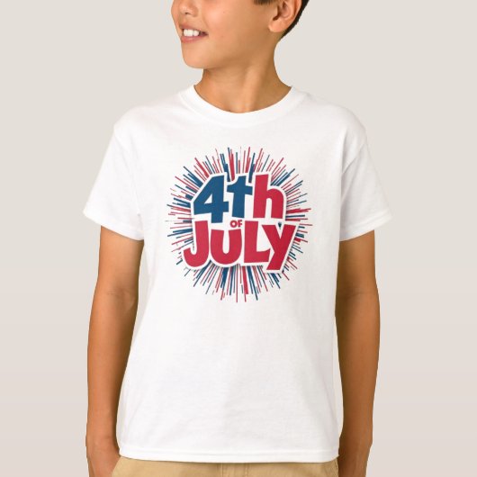 7月4日の昇華–98146 Tシャツ (正面)