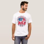 7月4日の昇華–9814 Tシャツ (正面フル)
