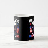 7月4日の爆竹の妹を交換する コーヒーマグカップ (中央)