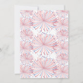 7月4日の爆竹の性別公開パーティー サンキューカード (裏面)