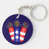 7月4日の爆竹トリオ キーホルダー (裏面)