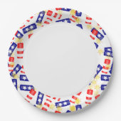 7月4日の爆竹 ペーパープレート (正面)