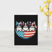 7月4日の独立に向けてInstant Fireworksのディレクターを務める カード (黄色い花)