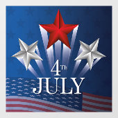 7月4日の独立の日ウィンドウの固定 ウィンドウサイン (シート)