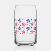 7月4日の独立の日Can Glass Wrap ガラス缶 (裏面)