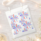 7月4日の独立花火大会 フェイバーバッグ (クリップ留めされた状態)