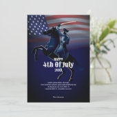 7月4日の独立記念日おめでとう カード (スタンド正面)