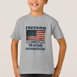 7月4日の独立記念日おめでとう Tシャツ