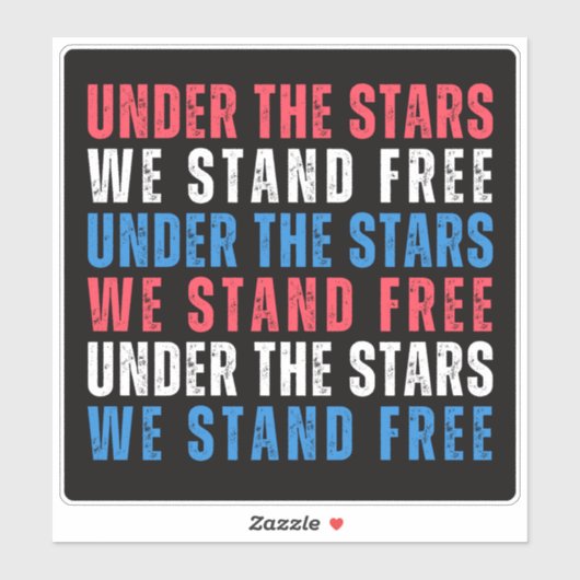 7月4日の独立記念日の愛国的ステッカー シール (シート)